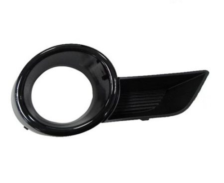 Right Front Bumper Insert W/Fog Lamps; W/Towing Pkg; Black (Code 202); Ptm - TOYOTA HIGHLANDER 2008-2010