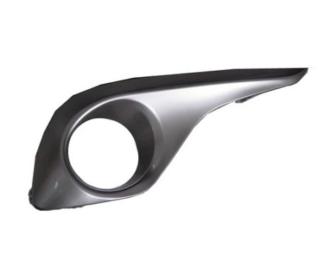 Right Front bumper insert Fog Lamp Opening Cover; w/Fog Lamps - TOYOTA HIGHLANDER 2011-2013