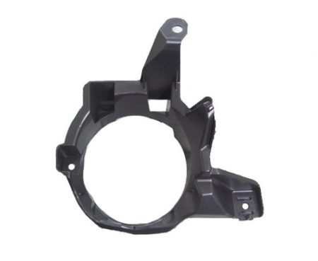 Right Front bumper insert Fog Lamp Opening Cover; w/Fog Lamps - TOYOTA RAV4 2013-2015