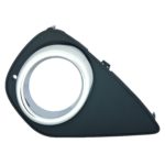 Right Front bumper insert H/B; Fog Lamp Bezel; w/Fog Lamps - TOYOTA YARIS 2015-2017