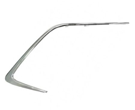 Right Front bumper molding H/B; Grille Garnish; Chrome - TOYOTA COROLLA 2019-2021