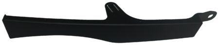 Left Front bumper filler filler to grille; black - paint to match - TOYOTA TACOMA 2005-2011