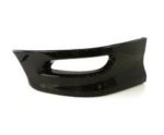 Front bumper spoiler LH; Black; PTM - TOYOTA COROLLA 2005-2008