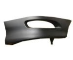 Front bumper spoiler RH; Black; PTM - TOYOTA COROLLA 2005-2008