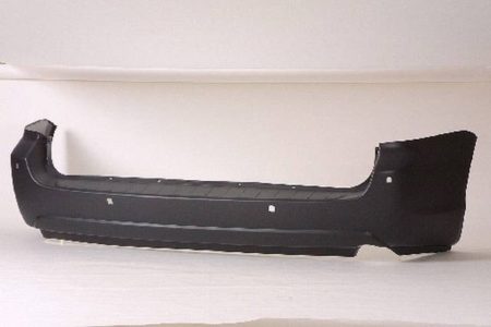 Rear bumper cover w/park sensor; prime - TOYOTA SIENNA 2004-2010