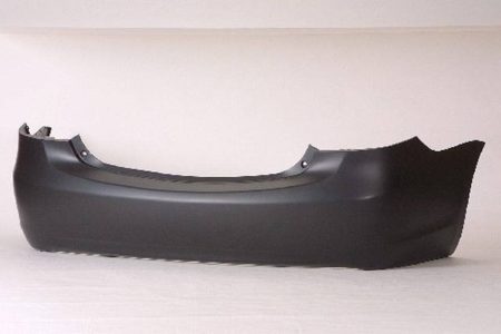 Rear Bumper Cover Sedan; Primed - TOYOTA YARIS 2007-2012