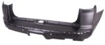 Rear bumper cover LIMITED|SR5; w/Appearance Pkg; w/Park Assist; w/Chrome Trim; PTM - TOYOTA 4RUNNER 2010-2016