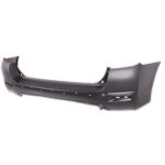 Rear bumper cover Exc HYBRID; prime CAPA - TOYOTA HIGHLANDER 2011-2013