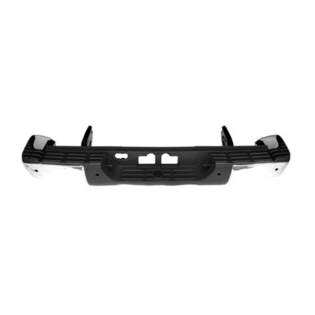 Rear bumper assembly w/o Towing Pkg; w/o Towing Hitch; w/Parking Assist; Chrome - TOYOTA TUNDRA 2014-2017
