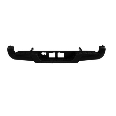 Rear bumper assembly w/o Towing Hitch; w/o Parking Assist; Black - TOYOTA TACOMA 2016-2021