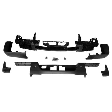 Rear bumper assembly Resin; To 1-17; w/o Tow Hitch; w/Park; w/Blind Spot; PTM - TOYOTA TUNDRA 2016-2017