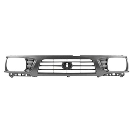 Grille assy 4WD; bright & black - TOYOTA TACOMA 1995-1997