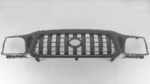 Grille assy w/o S-Runner; matte-black - TOYOTA TACOMA 2001-2004