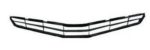 Grille assy HYBRID; Lower - TOYOTA CAMRY 2010-2011