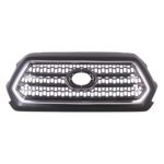 Grille assy TRD SPORT|TRD OFF-ROAD; Chrome/Black - TOYOTA TACOMA 2016-2017