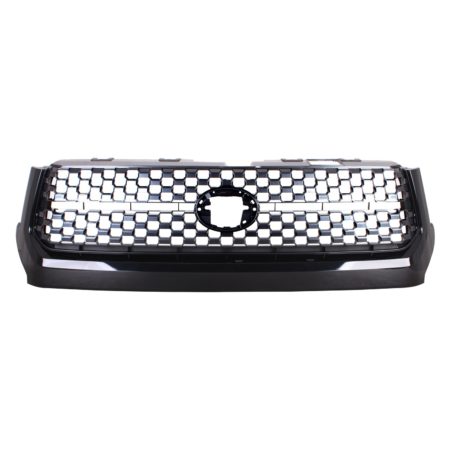 Grille assy Billet Type; w/o Chrome Surround; Attitude Black (Code 218) - TOYOTA TUNDRA 2018-2021