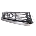 Grille assy Billet Type; w/Chrome Surround; Chrome - TOYOTA TUNDRA 2018-2021