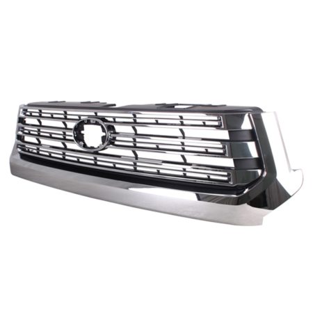 Grille assy Billet Type; w/Chrome Surround; Chrome - TOYOTA TUNDRA 2018-2021