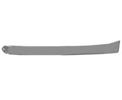 Left Grille molding lower grille filler; prime - TOYOTA 4RUNNER 2003-2005