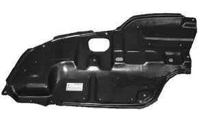 Lower engine cover under engine cover; left side - TOYOTA CAMRY 2002-2006