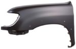 Left Front fender assy w/fender flares; except Double cab - TOYOTA TUNDRA 2000-2006