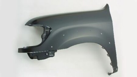 Left Front fender assy Double Cab; w/Fender Flares - TOYOTA TUNDRA 2004-2004