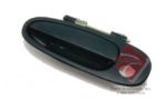 Left Front door handle outer std/DX; black - TOYOTA COROLLA 1993-1997