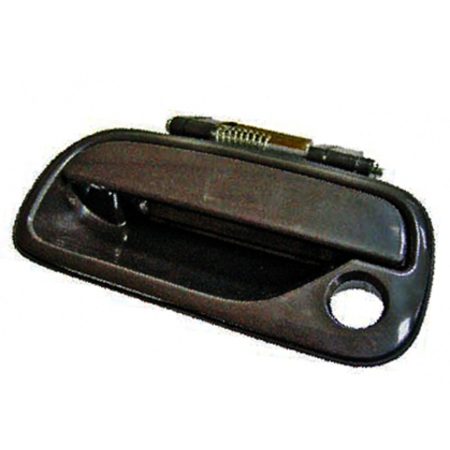 Left Front door handle outer regular/access cab; black; code 202 - TOYOTA TUNDRA 2000-2006