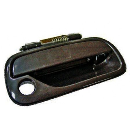 Right Front door handle outer regular/access cab; black; code 202 - TOYOTA TUNDRA 2000-2006