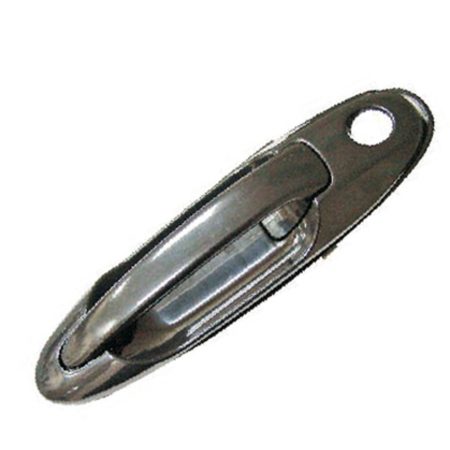 Right Front door handle outer Black; Code 202; Smooth - TOYOTA SEQUOIA 2001-2007