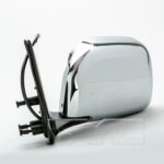 Left Mirror outside rear view power remote; bright - TOYOTA TACOMA 2001-2004