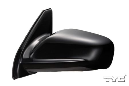 Left Mirror outside rear view manual; black - paint to match - TOYOTA MATRIX 2003-2008
