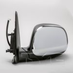 Left Mirror outside rear view w/double cab; SR5 model; non-heated - TOYOTA TUNDRA 2003-2006