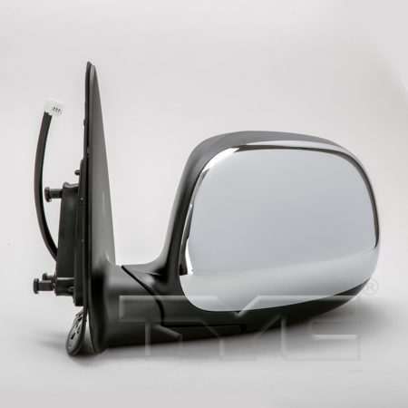 Left Mirror outside rear view w/double cab; SR5 model; non-heated - TOYOTA TUNDRA 2003-2006