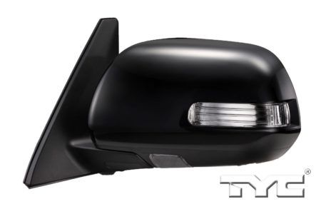 Left Mirror outside rear view Power; Heated; w/Side Signal Lamps; PTM - TOYOTA 4RUNNER 2010-2013