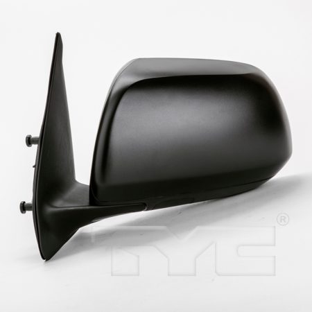 Left Mirror outside rear view Manual; w/Cover; Textured - TOYOTA TACOMA 2012-2015