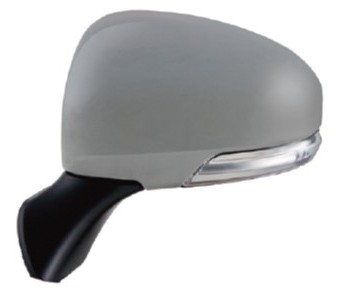 Left Mirror outside rear view Power; Heated; w/Cover; PTM - TOYOTA PRIUS v 2012-2018