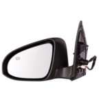 Left Mirror Outside Rear View Power; Heated; W/Signal Lamp; Ptm - TOYOTA COROLLA 2014-2019
