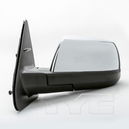 Left Mirror outside rear view LIMITED; Standard Type; w/o Lane Change Assist - TOYOTA TUNDRA 2014-2021