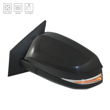 Left Mirror outside rear view Power; Heated; w/Signal Lamp; w/o BSD; Japan Built; PTM - TOYOTA RAV4 2013-2015