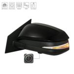 Left Mirror Outside Rear View North America Built; W/Signal Lamp; W/Bsd; W/Camera; 11 Pin; Ptm - TOYOTA RAV4 2016-2018