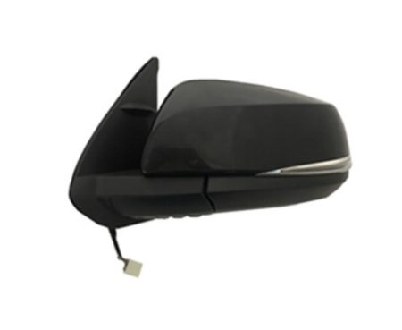 Left Mirror outside rear view w/Blind Spot Detection; w/Signal Lamps; w/Cover; PTM - TOYOTA TACOMA 2016-2021