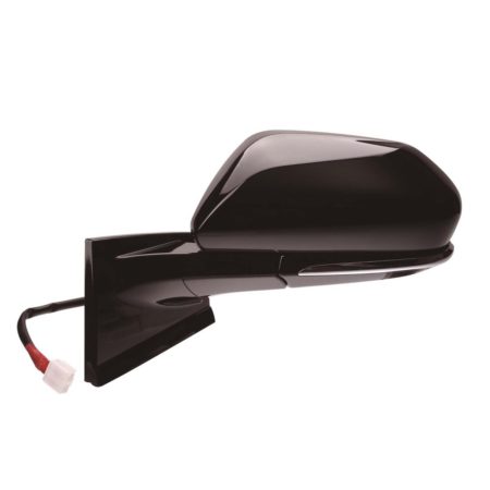 Left Mirror outside rear view w/Blind Spot Detection; w/Cover; PTM - TOYOTA PRIUS 2016-2020