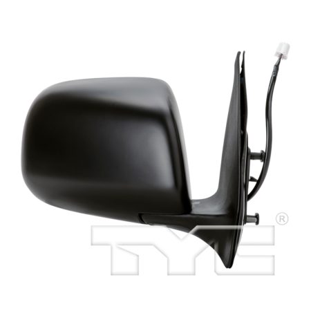 Right Mirror outside rear view power remote; black - paint to match - TOYOTA TACOMA 2005-2011