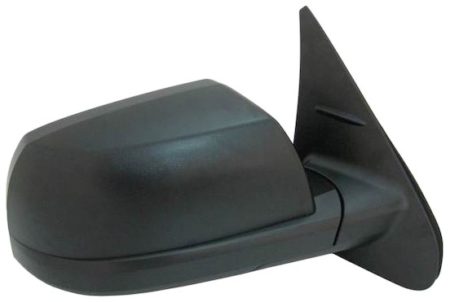 Right Mirror outside rear view SR|SR5; Standard Type; Matte Black - TOYOTA TUNDRA 2014-2021