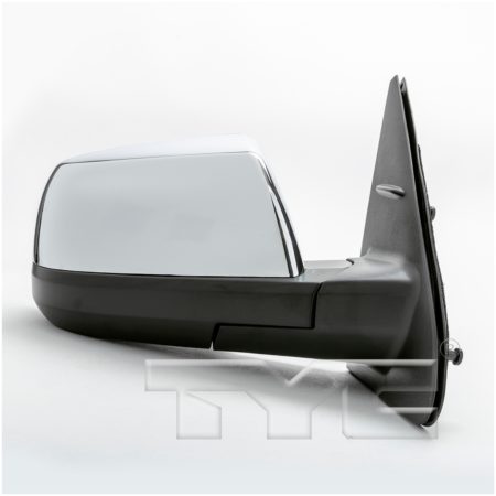 Right Mirror outside rear view LIMITED; Standard Type; w/o Lane Change Assist - TOYOTA TUNDRA 2014-2021