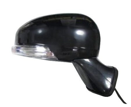 Right Mirror outside rear view Power; Heated; w/Signal Lamp; w/Cover; PTM - TOYOTA PRIUS 2015-2015