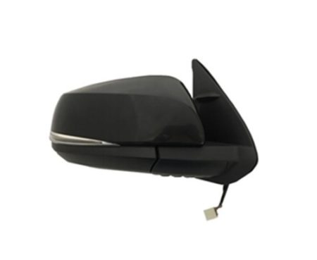 Right Mirror outside rear view w/Blind Spot Detection; w/Signal Lamps; w/Cover; PTM - TOYOTA TACOMA 2016-2021