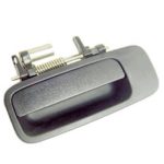 Left Rear door handle outer USA built; black - paint to match - TOYOTA CAMRY 1997-2001
