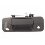 Rear gate handle w/Rear Camera; Textured Black - TOYOTA TUNDRA 2007-2013